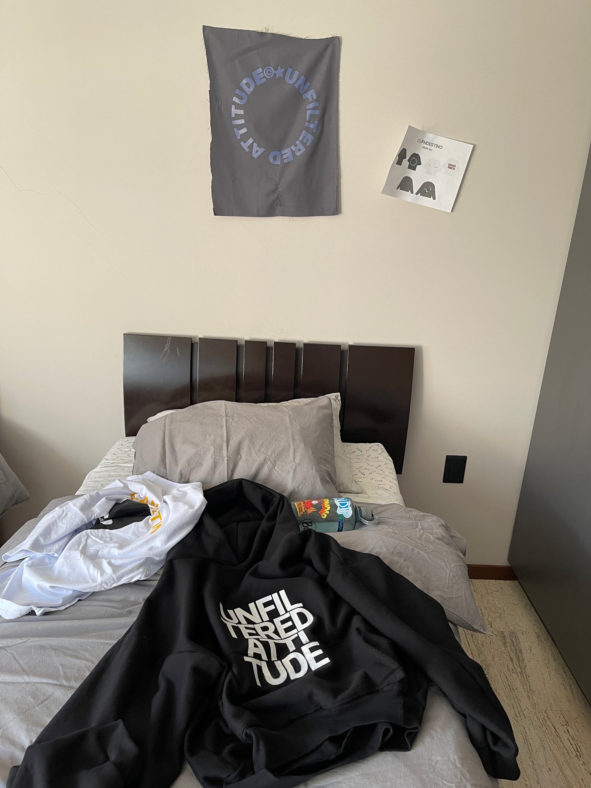 Boxy Unfiltered Attitude Hoodie