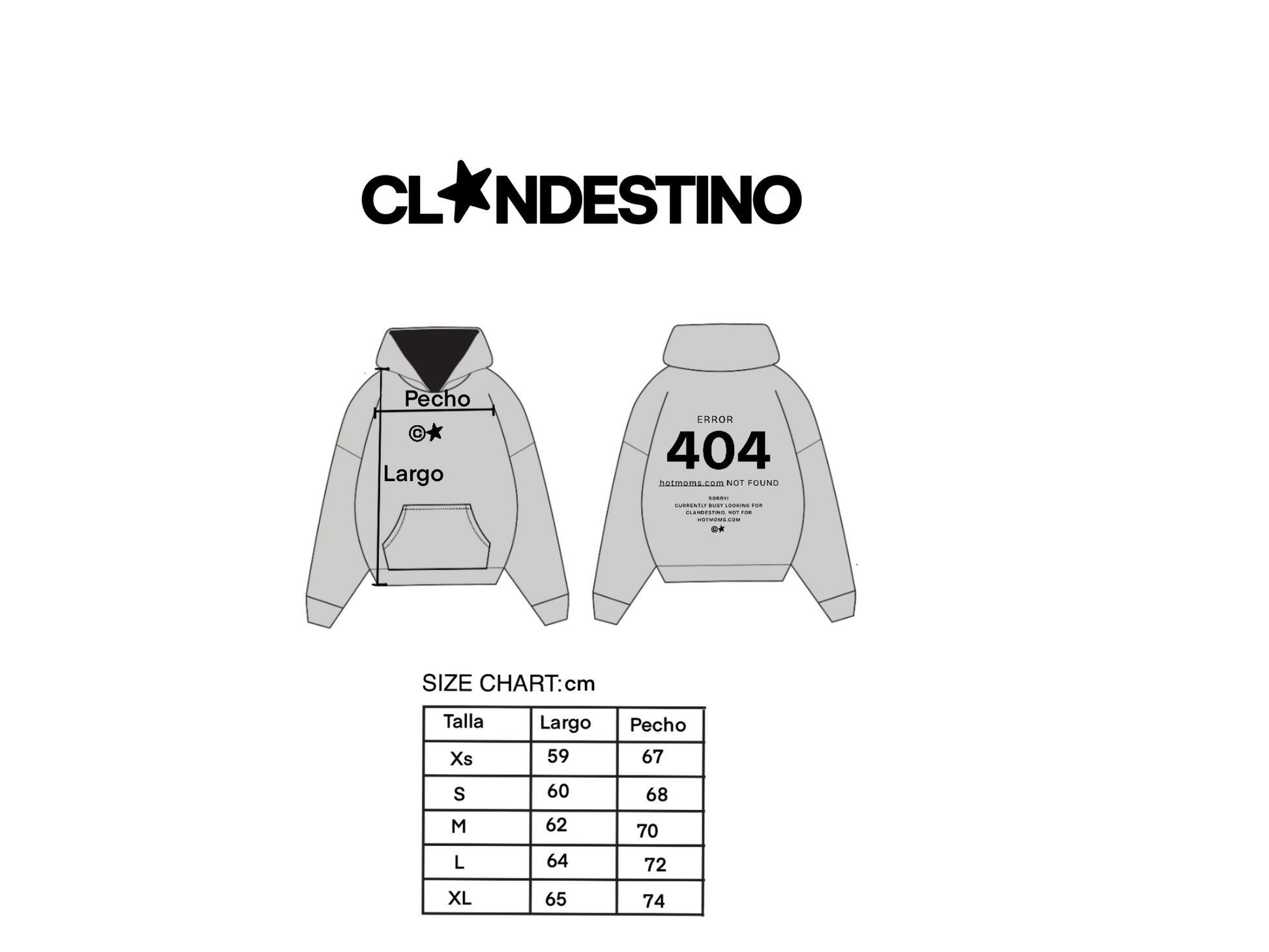 Hotmoms- Sudadera negra 