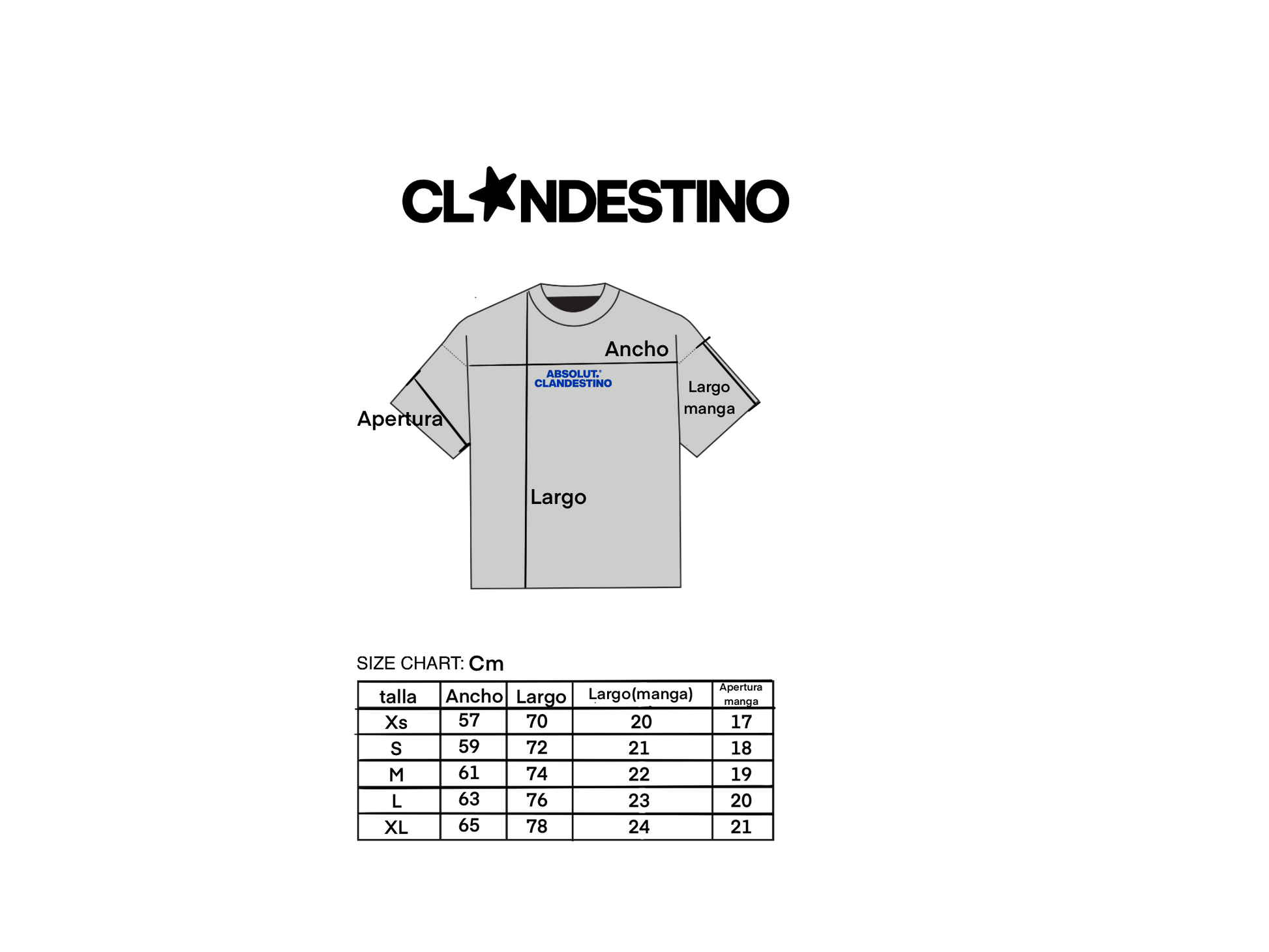 Absolut clandestino- Playera blanca 