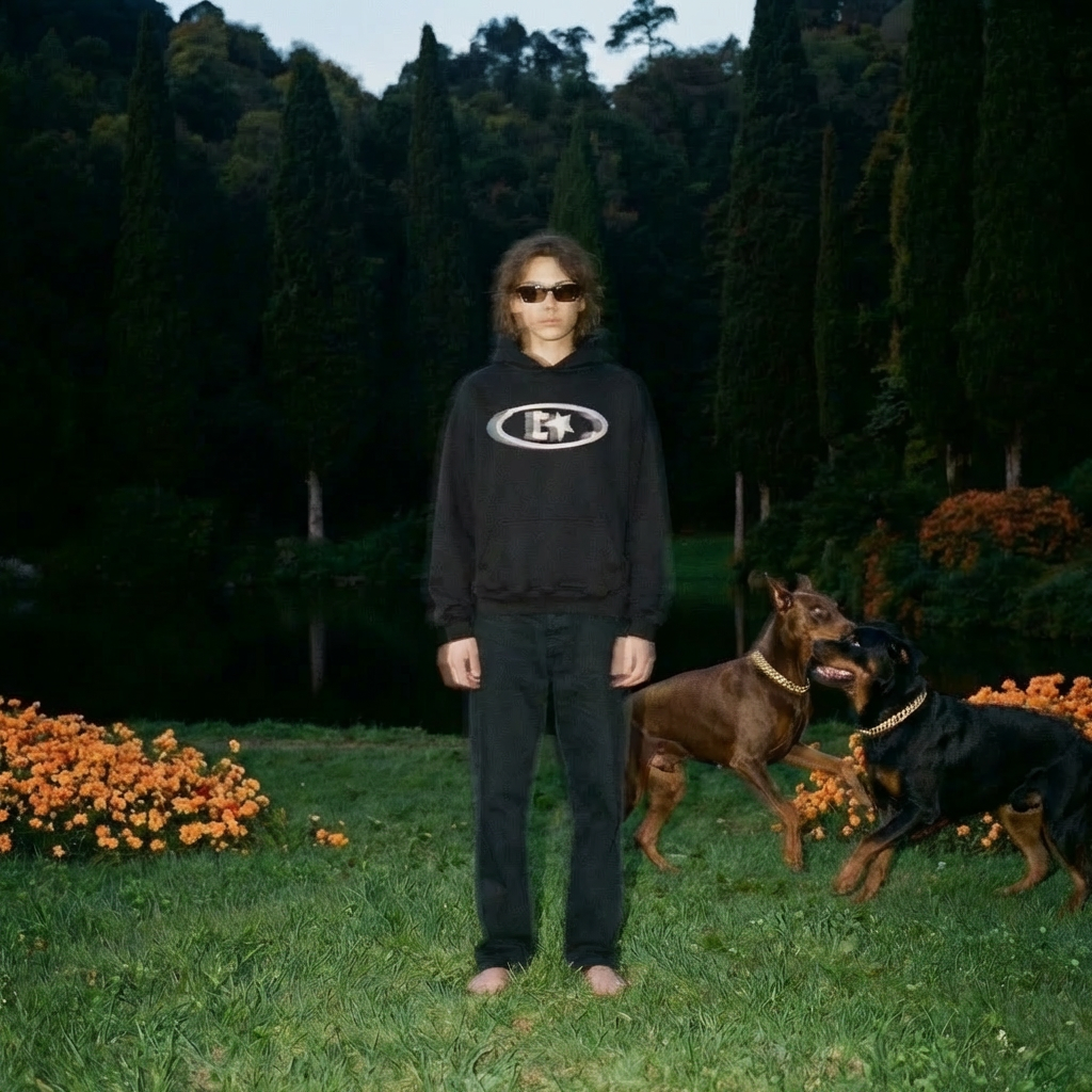 Puff logo black tracksuit 